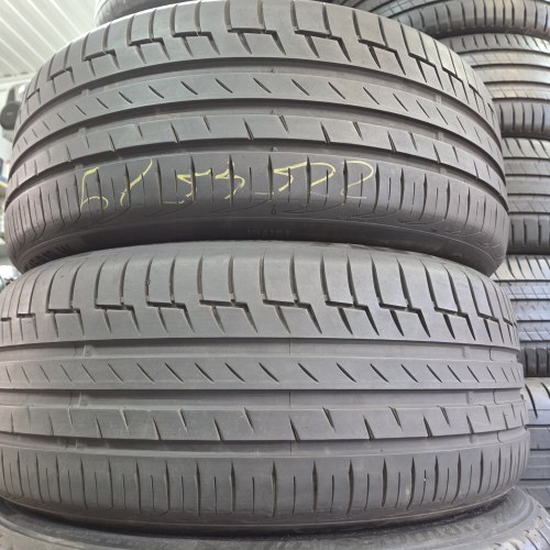 Пара шин 225 45 R19 Continental PremiumContact 6 ssr RSC 18г. Остаток 6.2мм