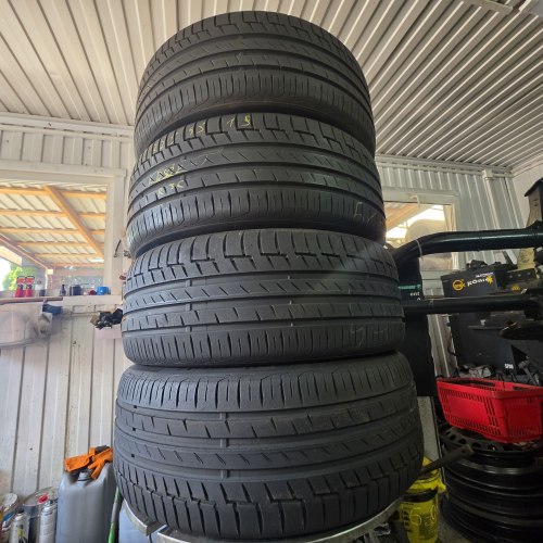 Комплект шин 225 45 R19 Continental PremiumContact 6 пара RSC 18г. Пара мягкая 21г. Остаток 6.2мм
