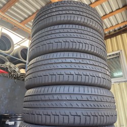 Комплект шин 225 60 r18 Continental PremiumContact 6 XL 22г. Остаток 6.6.5мм