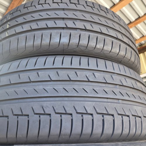 Комплект шин 225 60 r18 Continental PremiumContact 6 XL 22г. Остаток 6.6.5мм