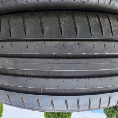 Пара шин 245 45 r19 Michelin Pilot sport 4 (AO)5.3mm 53.23g 90%остаток