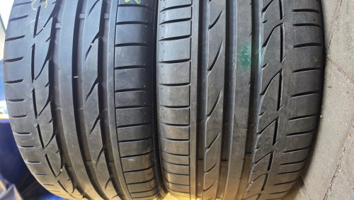 Пара шин 245 35 r18 Bridgestone Potenza s001 rsc 7mm 23 95%остаток