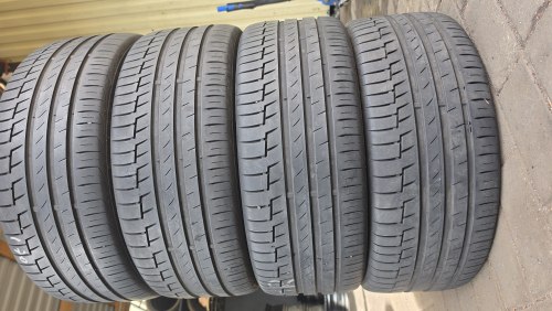 Комплект шин 225 45 r18 Continental PremiumContact 6 17. 6mm 85%остаток