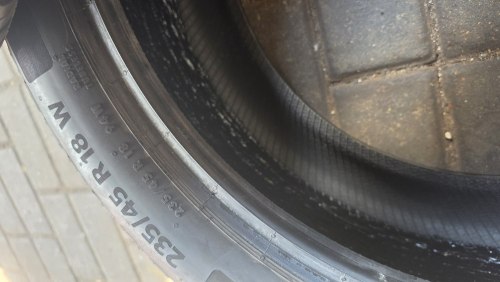 Пара шин 235 45 r18 Continental EcoContact 6 ContiSeal 5.5mm 4919 95%остаток