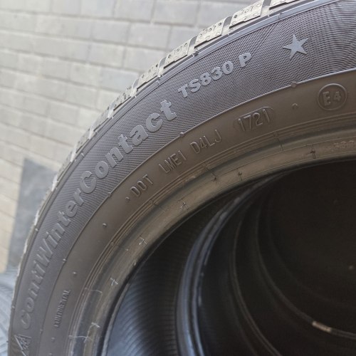 Комплект шин 205 55 R17 Continental ContiWinterContact TS830P ☆ 21г остаток 7.6-8мм