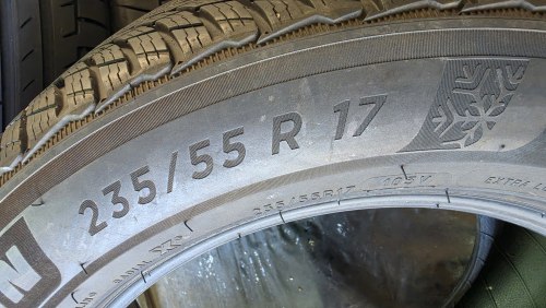 Комплект шин 235 55 r17 Michelin Pilot alpin 5 (103v) 20g. 6-6.5mm