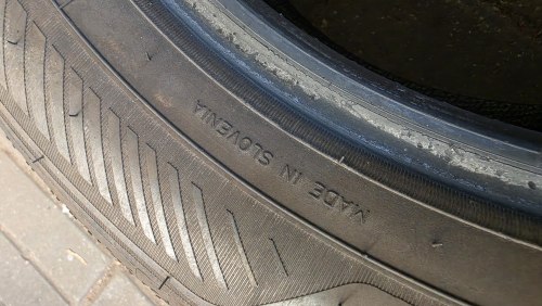Пара шин 235 55 r17 Goodyear EfficientGrip 2 suv 24g. 8mm 99.9%остаток