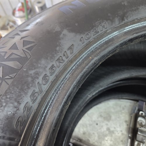 Пара шин 225 65 r17 Nexen Winguard sport 2 SUV 21г. Остаток 5мм