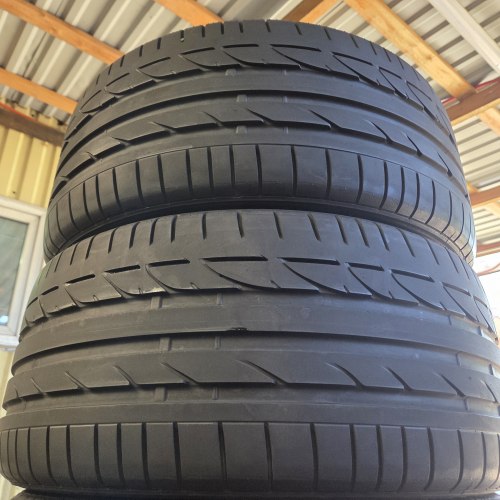 Пара шин 255 40 r18 Bridgestone Potenza s001 ☆ rsc 95Y остаток 6мм 90%