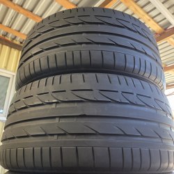 Пара шин 255 40 r18 Bridgestone Potenza s001 ☆ rsc 95Y остаток 6мм 90%