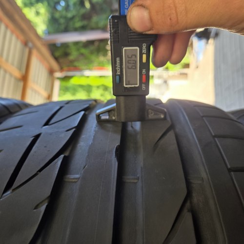 Пара шин 255 40 r18 Bridgestone Potenza s001 ☆ rsc 95Y остаток 6мм 90%