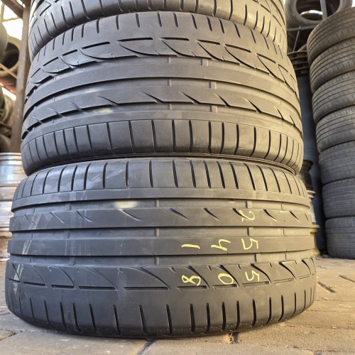 Пара шин 255 40 r18 Bridgestone Potenza s001 ☆ rsc 95Y остаток 6мм 90% есть перед 225 45 r18