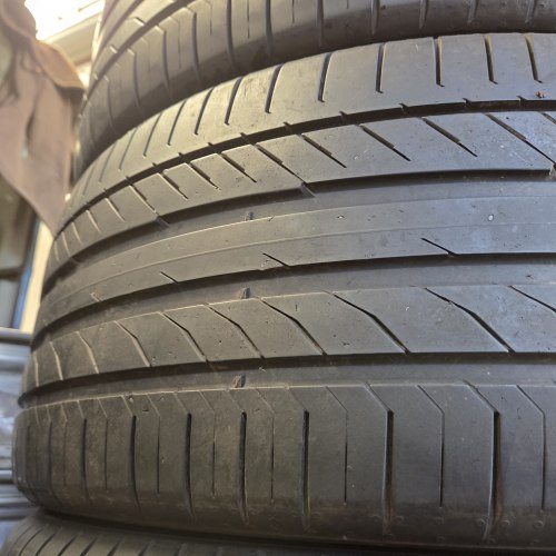 Пара шин 255 45 r19 Continental ContiSportContact 5 SUV 18г. Остаток 6мм