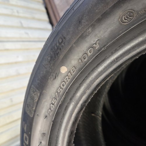 Пара шин 245 50 r18 Hankook Ventus S1 evo2 ☆ RSC 18г остаток 6мм