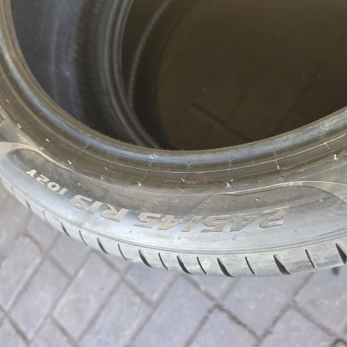 Пара шин 245 45 r19 Pirelli Pzero pz4, 24г.MO☆. MOErsc25г 6.2мм