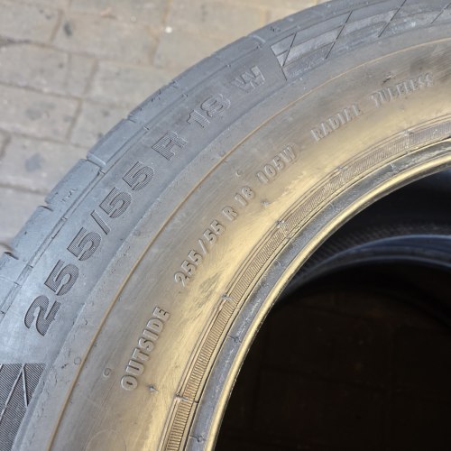 Пара шин 255 55 R18 Continental ContiSportContact 5 SUV MO Остаток 6.5мм. 95%