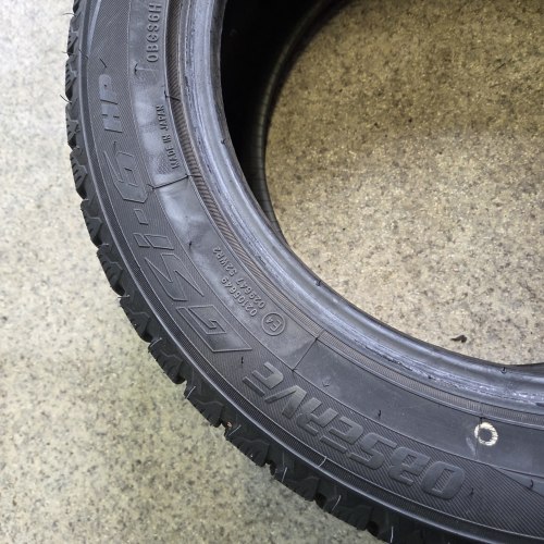 Комплект шин 205 55 R16 Toyo Observe GSI-6 HP 21г. Остаток 7.5-8мм