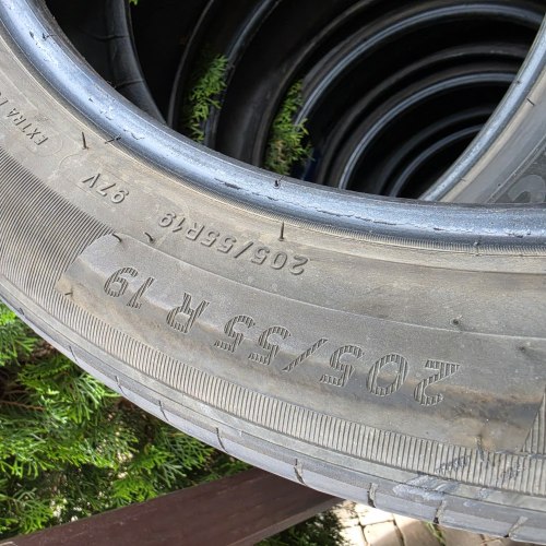 Комплект шин 205 55 r19 Michelin Primacy 4+ 3mm 50%остаток