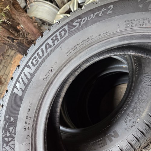 Пара шин 205 55 R16 Nexen Winguard sport 2 WU7 AO 21г. Остаток 8мм 98%