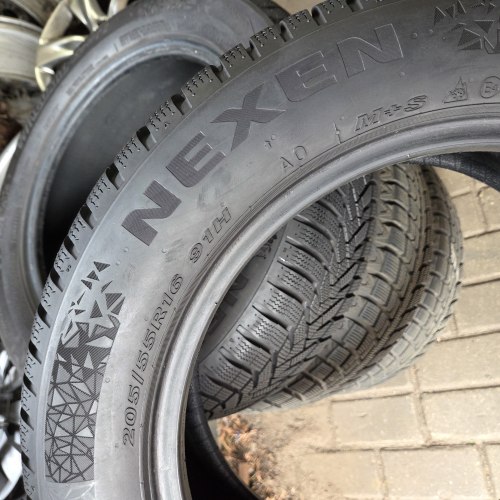 Пара шин 205 55 R16 Nexen Winguard sport 2 WU7 AO 21г. Остаток 8мм 98%