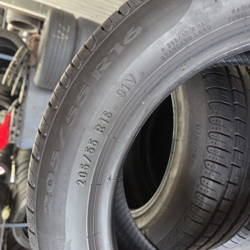 Комплект шин 205 55 R16 Pirelli Cinturato P7 47.20г. Остаток 7-7.8шш