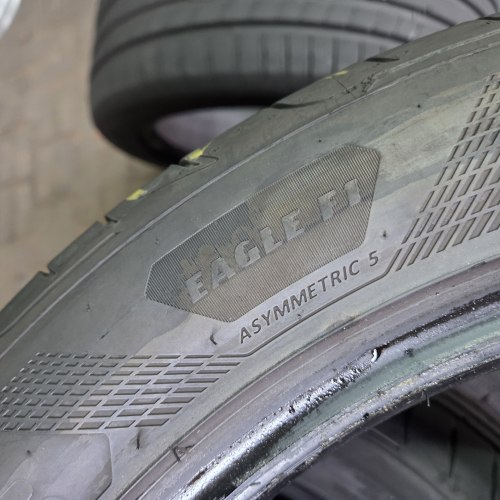 Пара шин 255 45 r18 Goodyear Eagle F1 Asymmetric 5 22г. Остаток 6.1мм