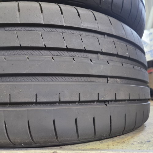 Пара шин 255 45 r18 Goodyear Eagle F1 Asymmetric 5 22г. Остаток 6.1мм