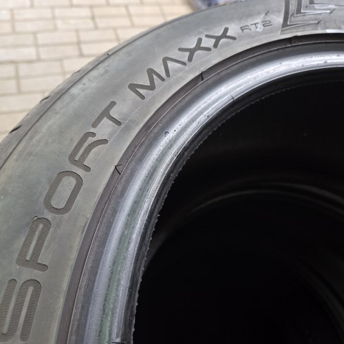 Пара шин 255 45 R18 Dunlop Sport Maxx RT2 19г. Остаток 6.7мм