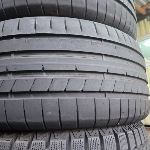 Пара шин 255 45 R18 Dunlop Sport Maxx RT2 19г. Остаток 6.7мм