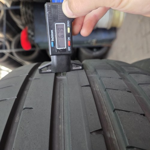 Пара шин 255 45 R18 Dunlop Sport Maxx RT2 19г. Остаток 6.7мм