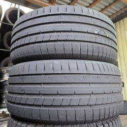 Пара шин 255 45 R18 Dunlop Sport Maxx RT2 19г. Остаток 6.7мм