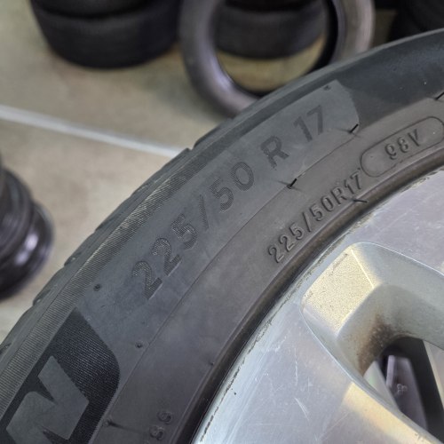 Пара шин 225 50 R17 Michelin Primacy 4 22г. Остаток 5.9мм