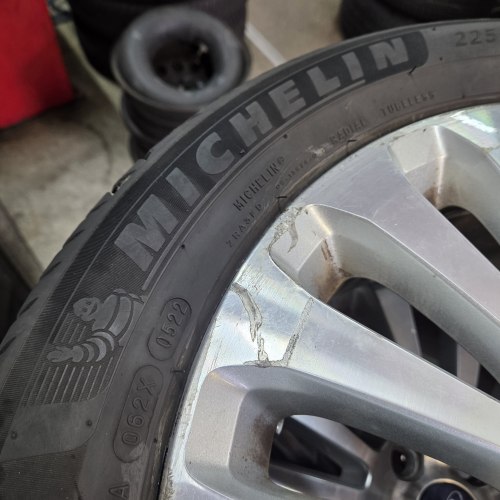 Пара шин 225 50 R17 Michelin Primacy 4 22г. Остаток 5.9мм