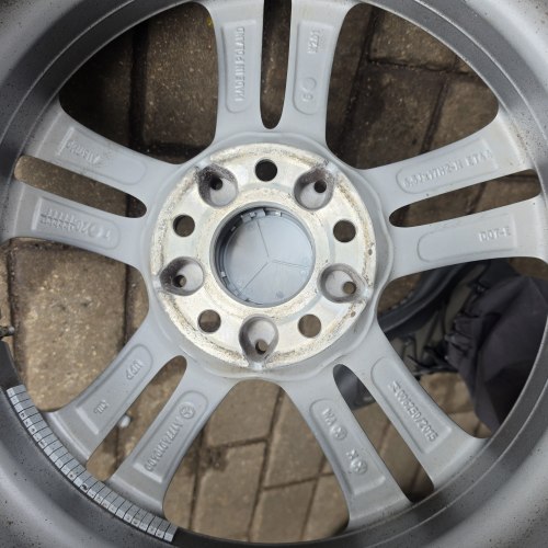 Комплект дисков литых R17 Volkswagen caddy 5/112. цо-66.6 ет-44. 6,5j без дефектов