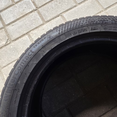 Комплект шин 215 50 r17 Continental Winter Contact TS 870p 21г остаток 7.8-6мм