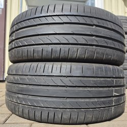 Пара шин 245 45 r19 Continental ContiSportContact 5 suv 98w 20g Остаток 6.5мм 95%остаток