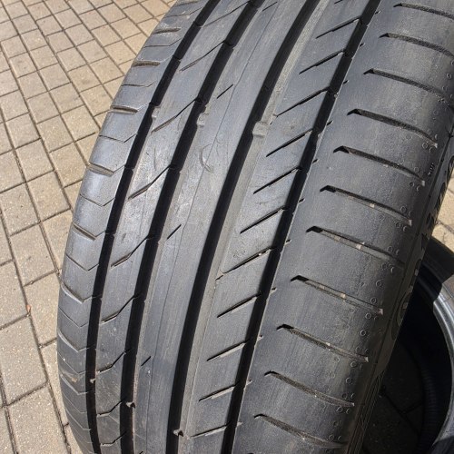 Пара шин 245 45 r19 Continental ContiSportContact 5 suv 98w 20g Остаток 6.5мм 95%остаток