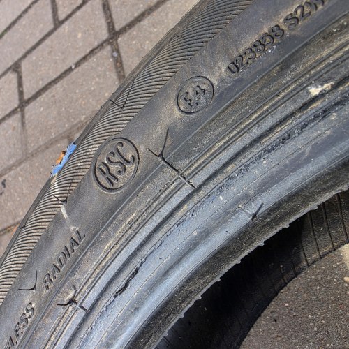 225 45 r19 Bridgestone Potenza s001 rsc 18. 6.7mm 95%остаток