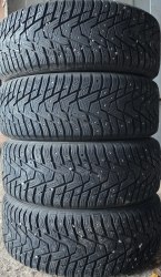 Комплект шин 205 55 R16 Hankook Winter i pike RS2 18г. Остаток 85-90%