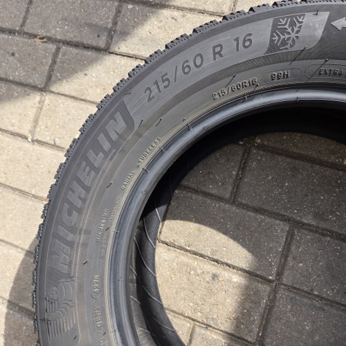 Пара шин 215 60 R16 Michelin Alpin 6 4220г. Остаток 6.5мм