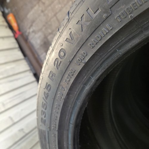 Пара шин 235 45 R20 Continental ContiSportContact 5 SUV 21г. Остаток 7мм 95%%