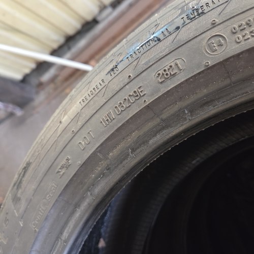 Пара шин 235 45 R20 Continental ContiSportContact 5 SUV 21г. Остаток 7мм 95%%