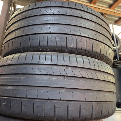 Пара шин 255 40 r20 Pirelli P zero pz4 ao остаток 6-5.7мм
