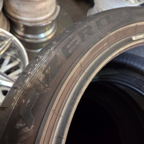 Пара шин 255 40 r20 Pirelli P zero pz4 ao остаток 6-5.7мм