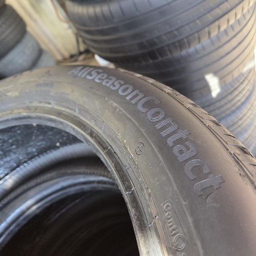 Пара шин 215 50 r19 Continental All Season Contact 24-25г. Остаток 8мм