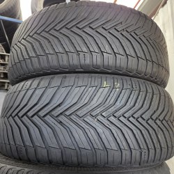 Пара шин 225 45 r17 Michelin Cross climate 2 24-25г. Остаток 6мм