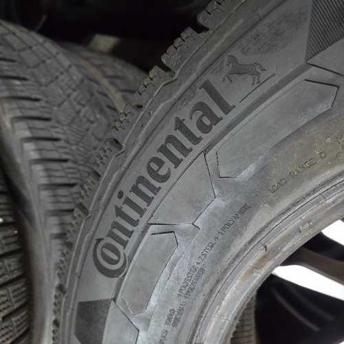 Пара шин 215 65 R16C Continental Van Contact Winter Остаток 7.4мм