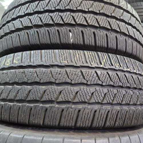 Пара шин 215 65 R16C Continental Van Contact Winter Остаток 7.4мм