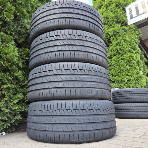 Комплект шин 225 45 r17 Continental PremiumContact 6 б/г Остаток 95% 7мм