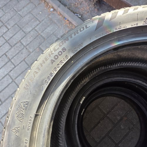 235 50 R18 Bridgestone Weather control A005 20г остаток 99.9%